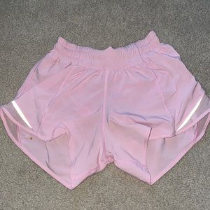 Pink lulu shorts